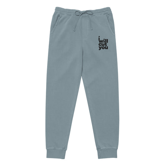 Ultra Premium Embroidered Pigment-dyed Sweatpants Unisex